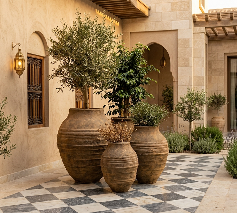 Clay Planters 3