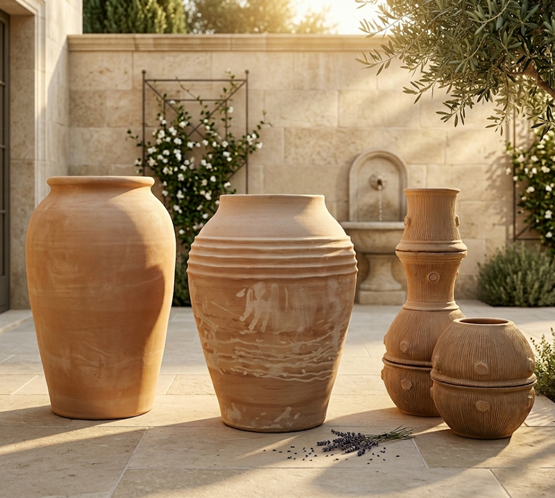 Clay Planters 7